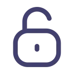 Unlock SVG Icon